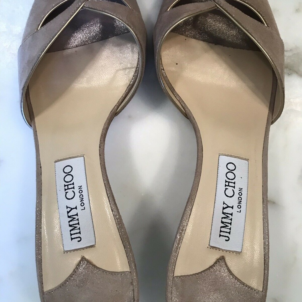 Jimmy Choo Slides. Barely Worn. Gorgeous - image 3